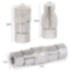 Thumbnail: Hydraulic Solutions 1/2" Skid Steer Flat Face Hydraulic Quick Connect Couplers