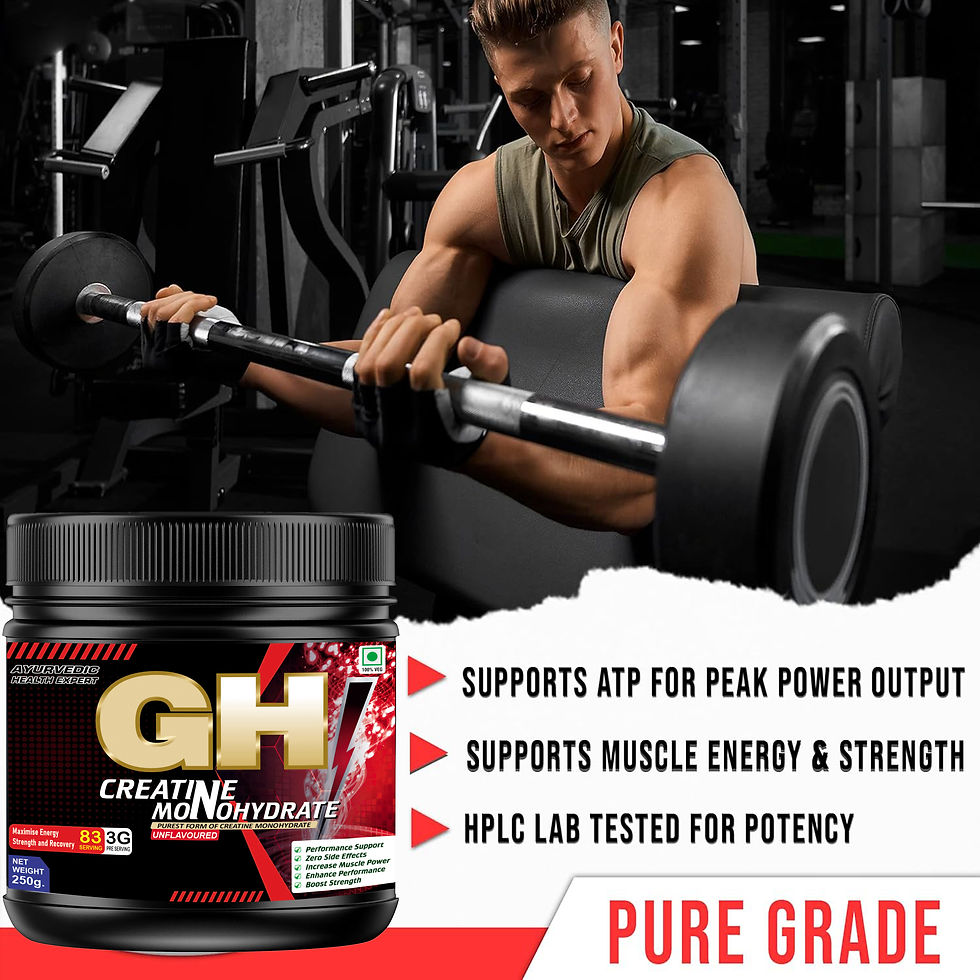 Thumbnail: GH Creatine Monohydrate Supports Athletic Performance and Power (100GM)