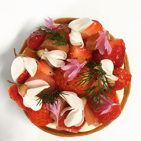 dessert restaurant gastronomique lavaur fruits