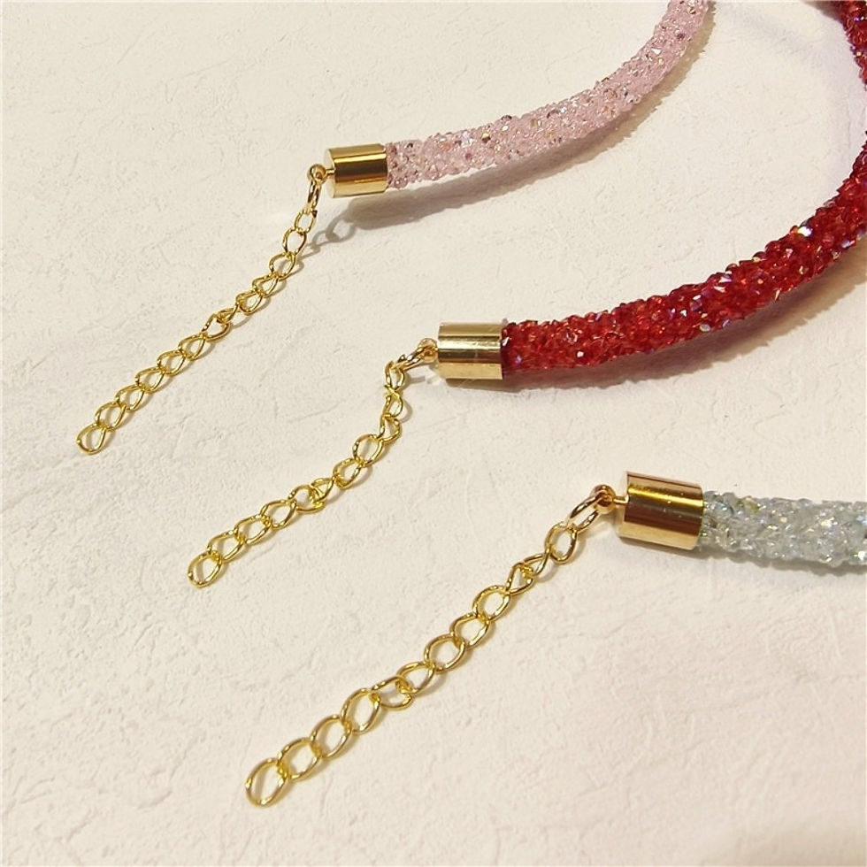 Thumbnail: Gifts Adjustable Crystal Dogs Collar Rhinestone Collar Pet Accessories Pet Colla