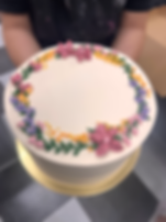 Wildflower Wreath Cake