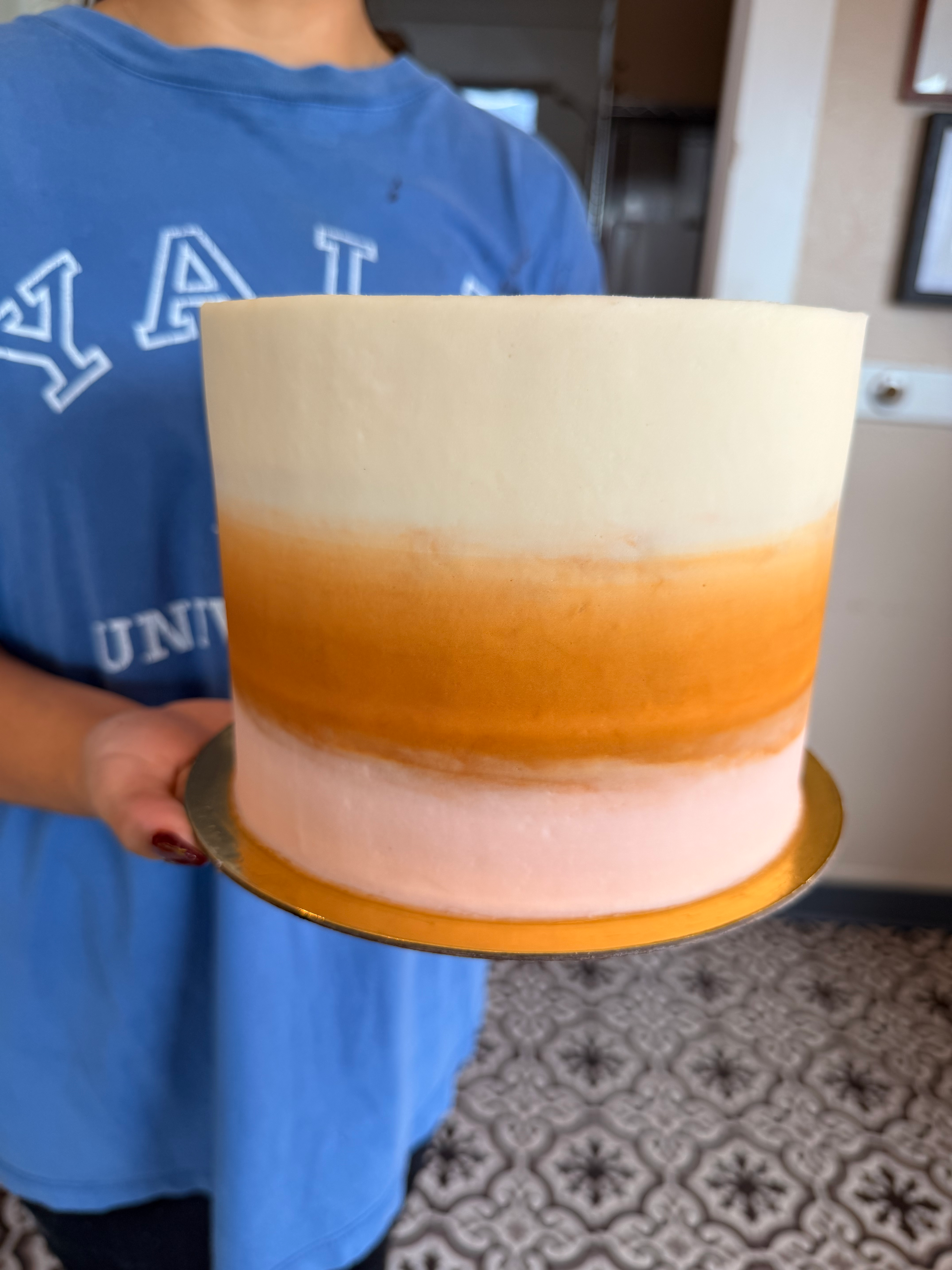Blended Tones Cake
