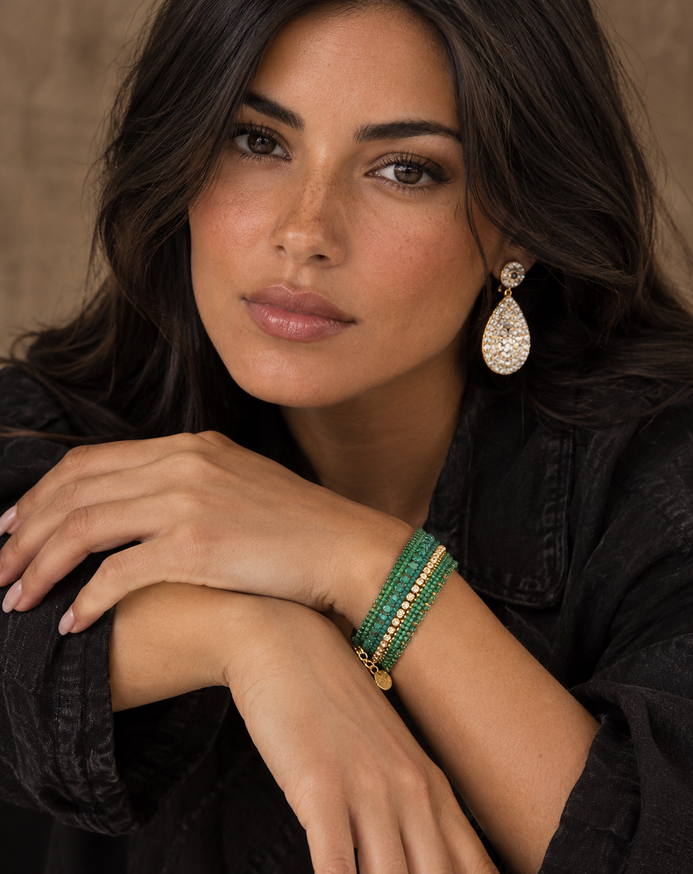 Mishky Bracelet Flecos Emerald 11232502213210