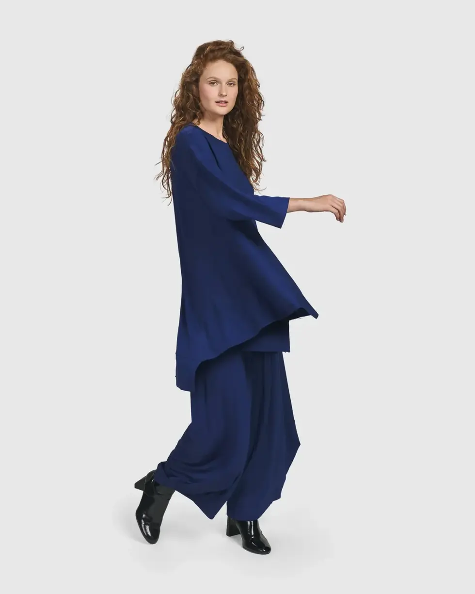 Alembika Essential Oversized Trapeze Top - Royal Blue ST016RB