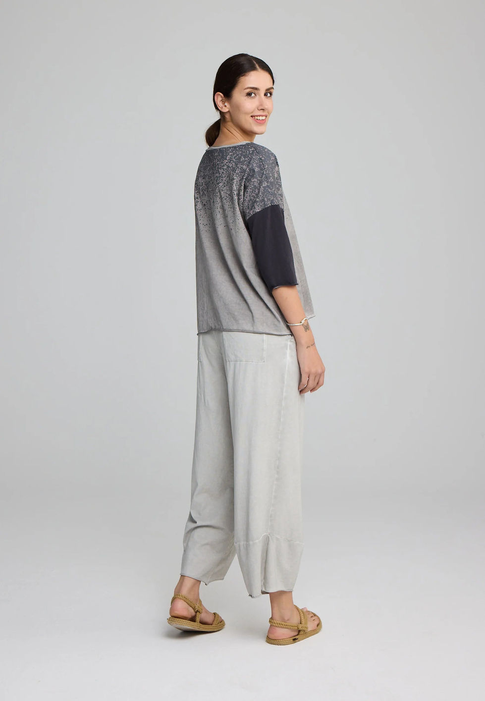 Luukaa Nova Scivolo Pant - Dusty Grey 25Y223