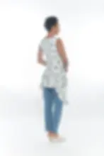 Matthildur Olivia Top - Ivory Lotus 12 - Ivory Lotus