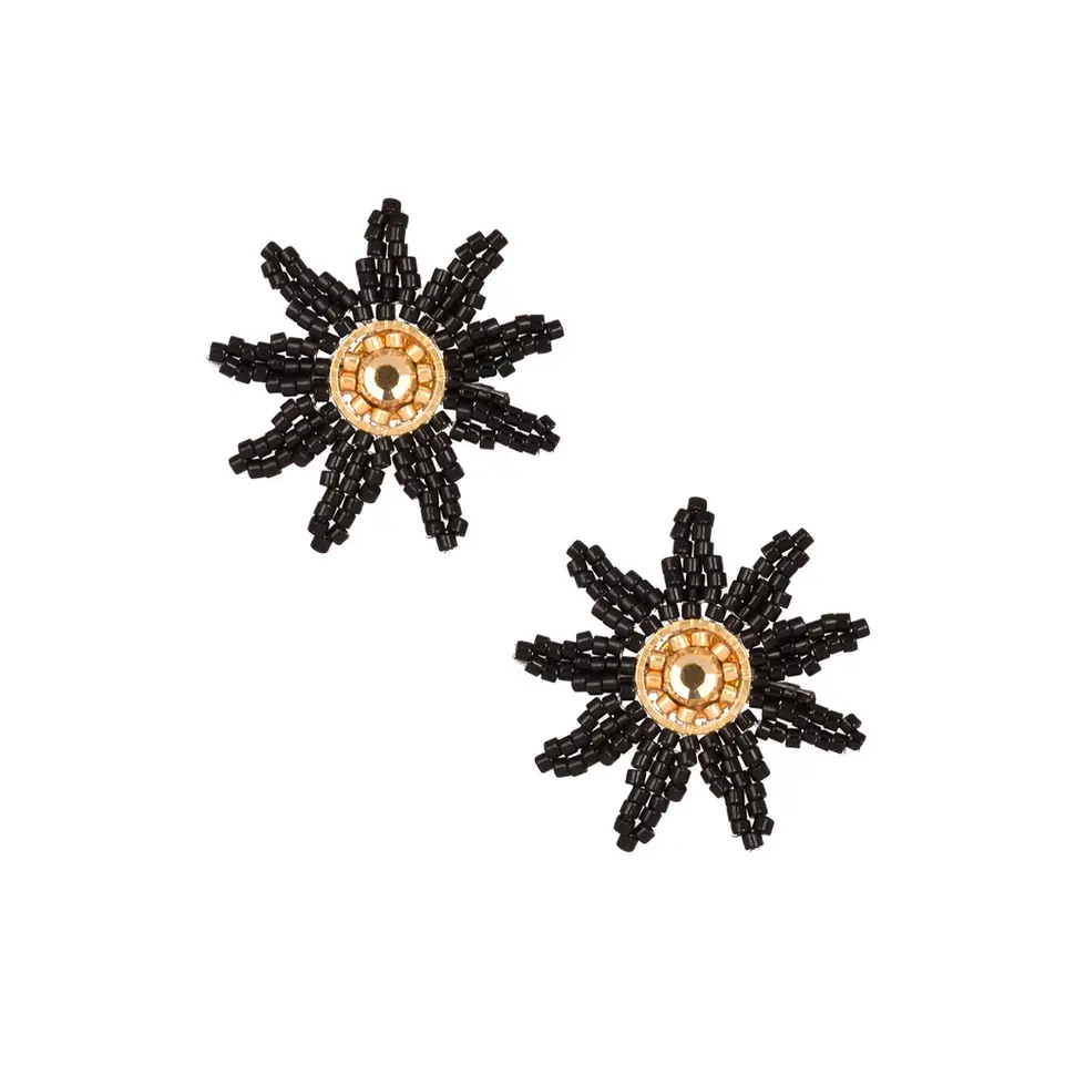 Mishky Shinny Sun 2.0 Earrings - Black 12231902212480