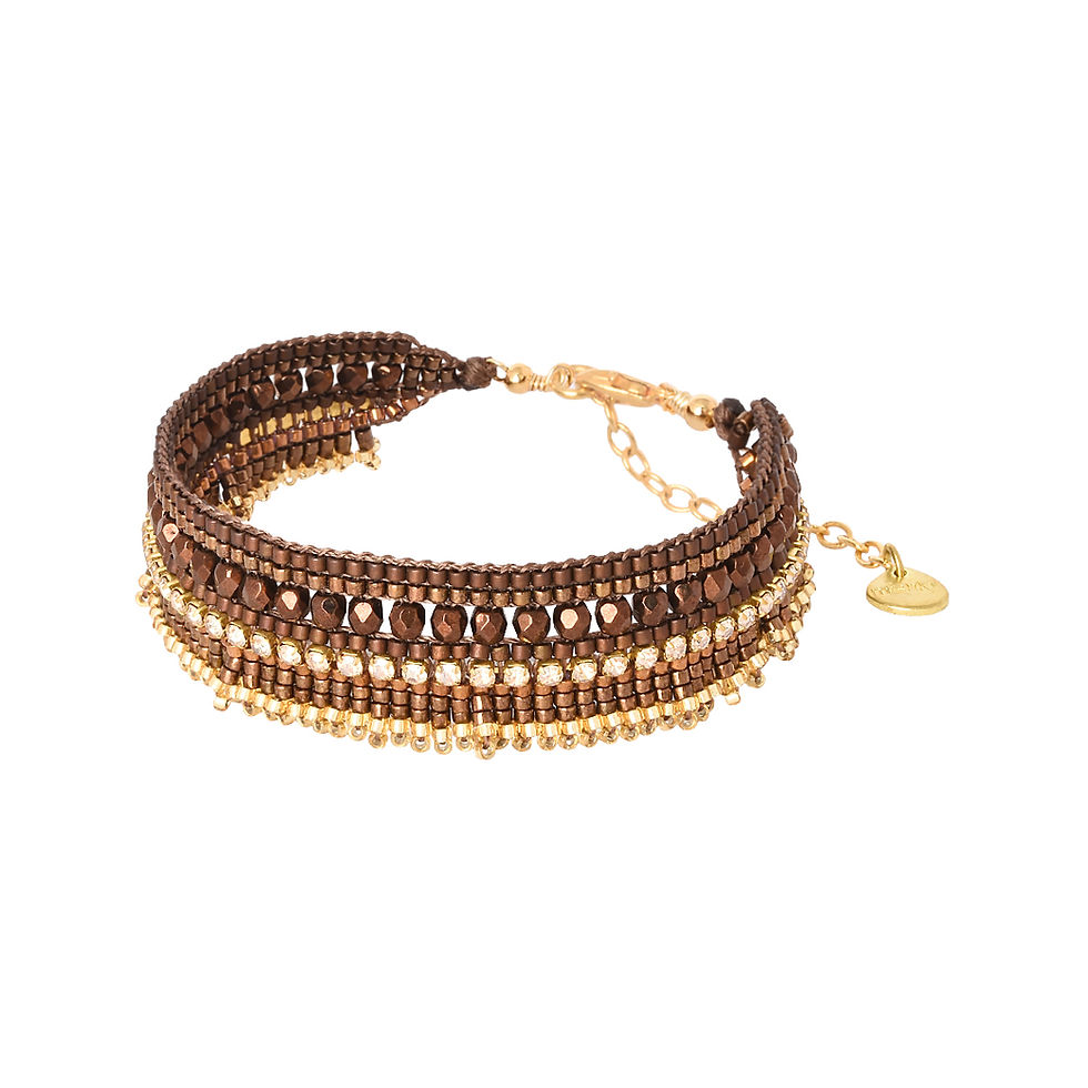 Mishky Bracelet Flecos Bronze 11232502213205