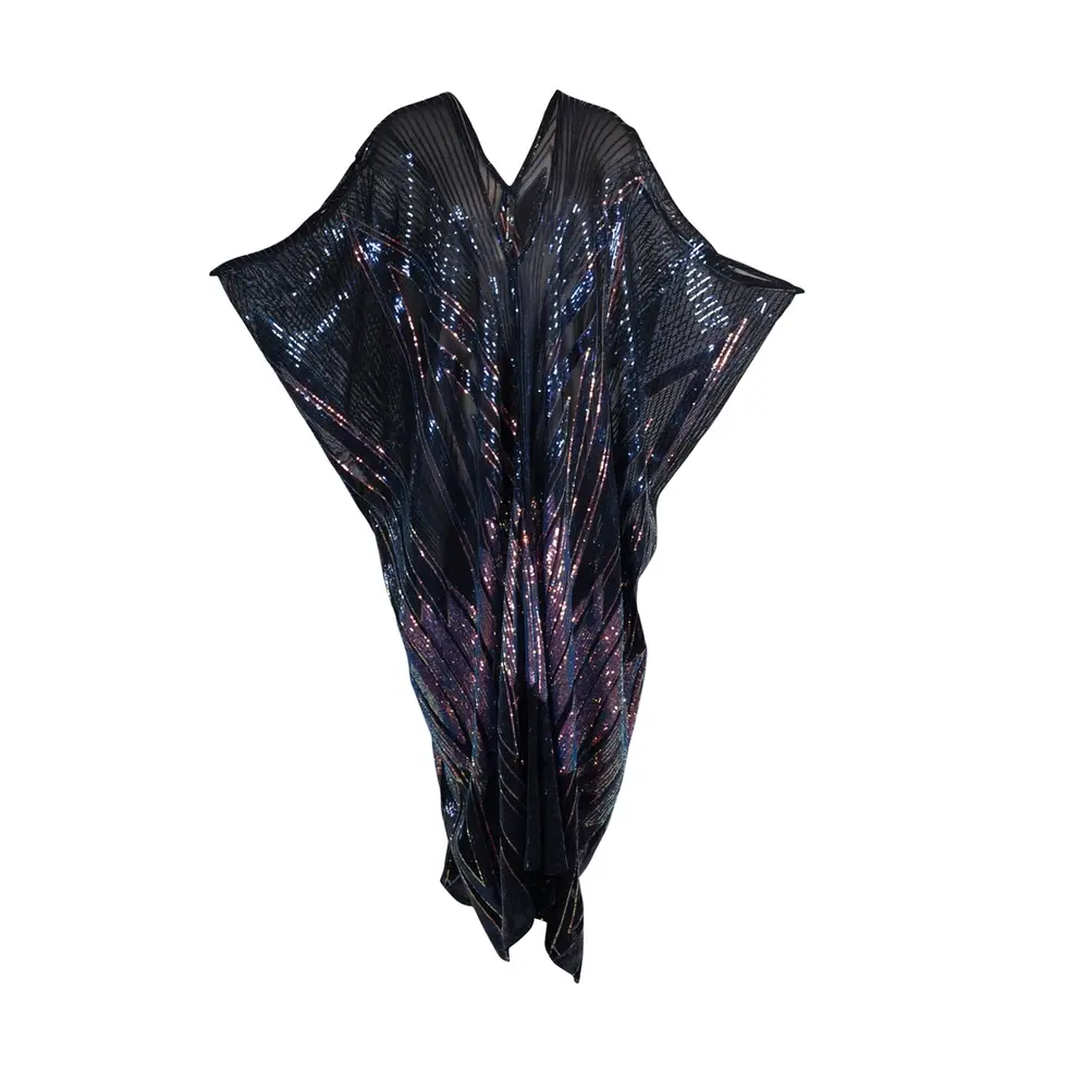 Jennafer Grace Lotus Caftan - Midnight CAF0089