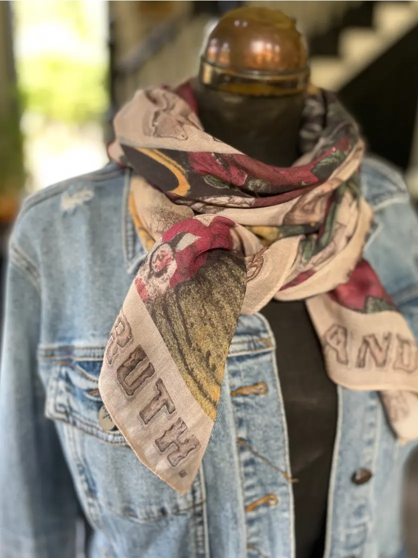 Market of Stars Friendship Love and Truth Bohemian Bamboo Scarf FLT Scarf
