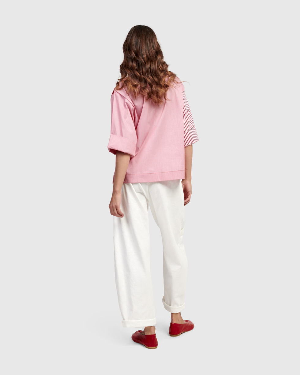 Alembika Red Check Top ST717C love launch