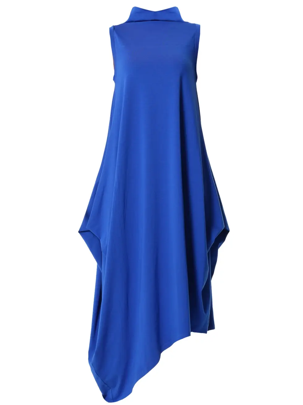 Metamorphoza Sleeveless Cotton Dress - Royal Blue