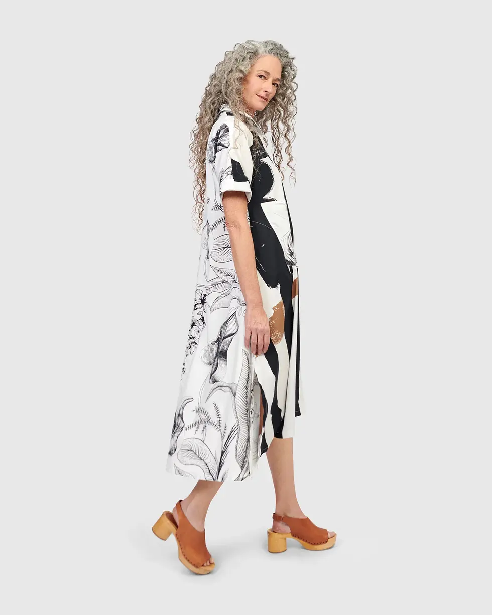 Alembika Urban Brixton Shirt Dress - Zebra