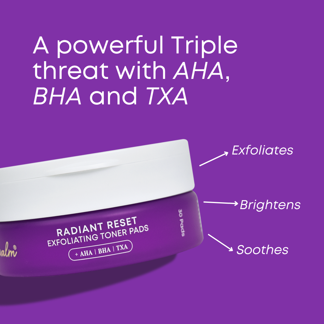 Radiant Reset- Exfoliating Toner Pads
