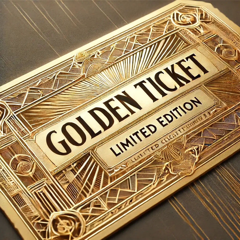 Limited Edition Golden Tickets