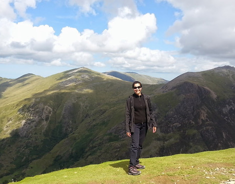 Kuljit.K.Sehmi on Mount Snowdon