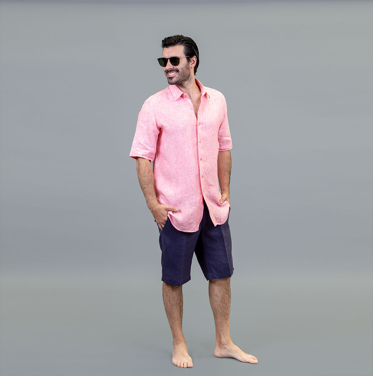 CAMISA VALENCIA FIUSHA 100% LINO