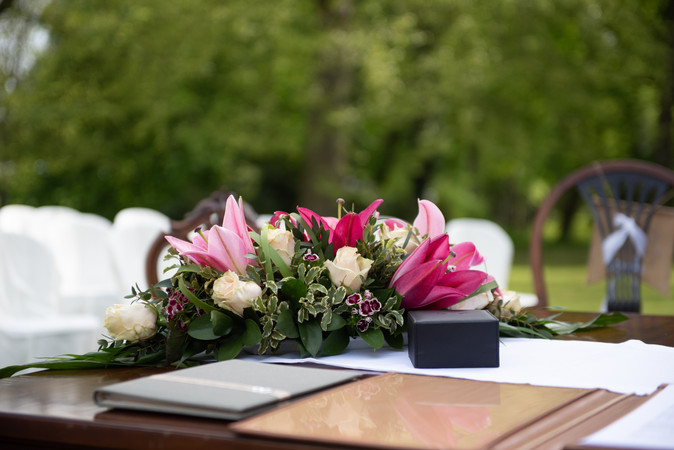 Trauung Hochzeitstisch