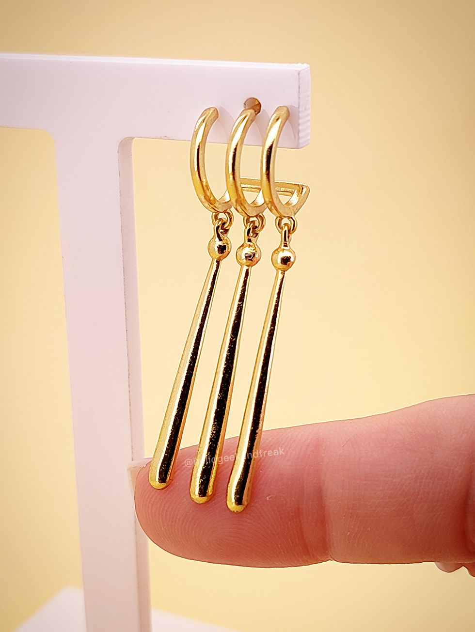 Miniatura: Pendientes Espadachín