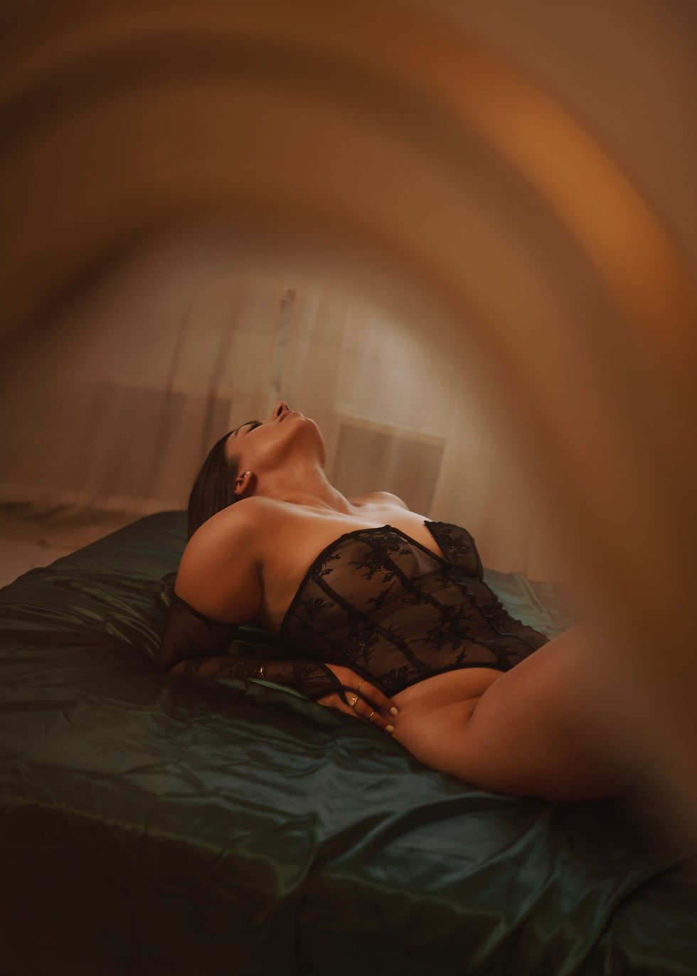 Simple Studio Boudoir Session | Calgary Boudoir Photographer