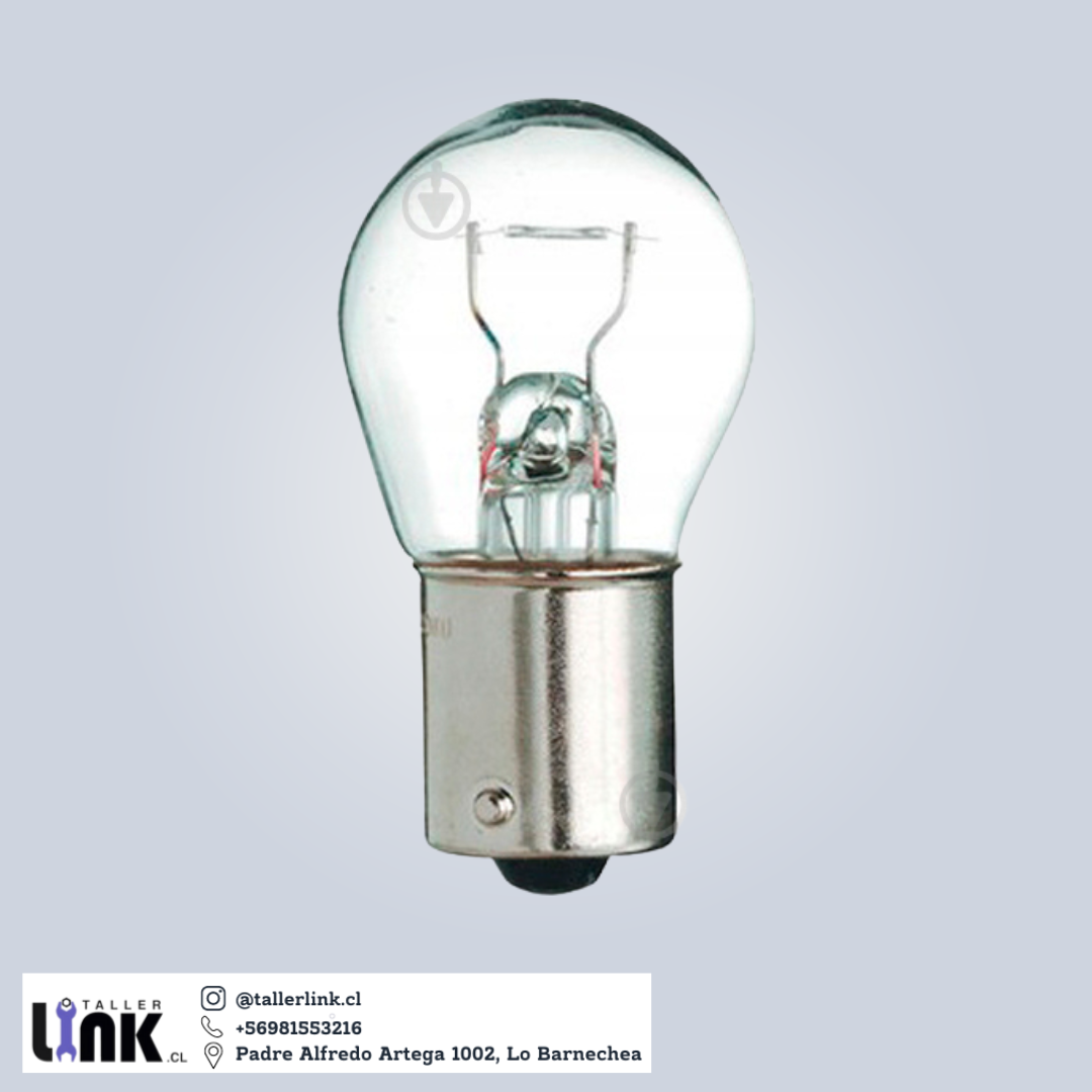Ampolleta BA15S de 1 contacto con pata pareja
