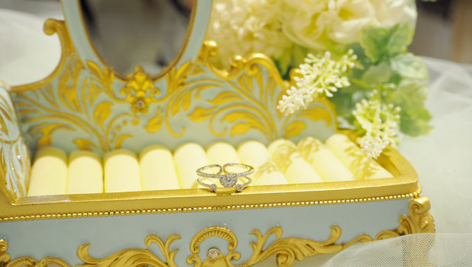 swarovski水晶石戒指