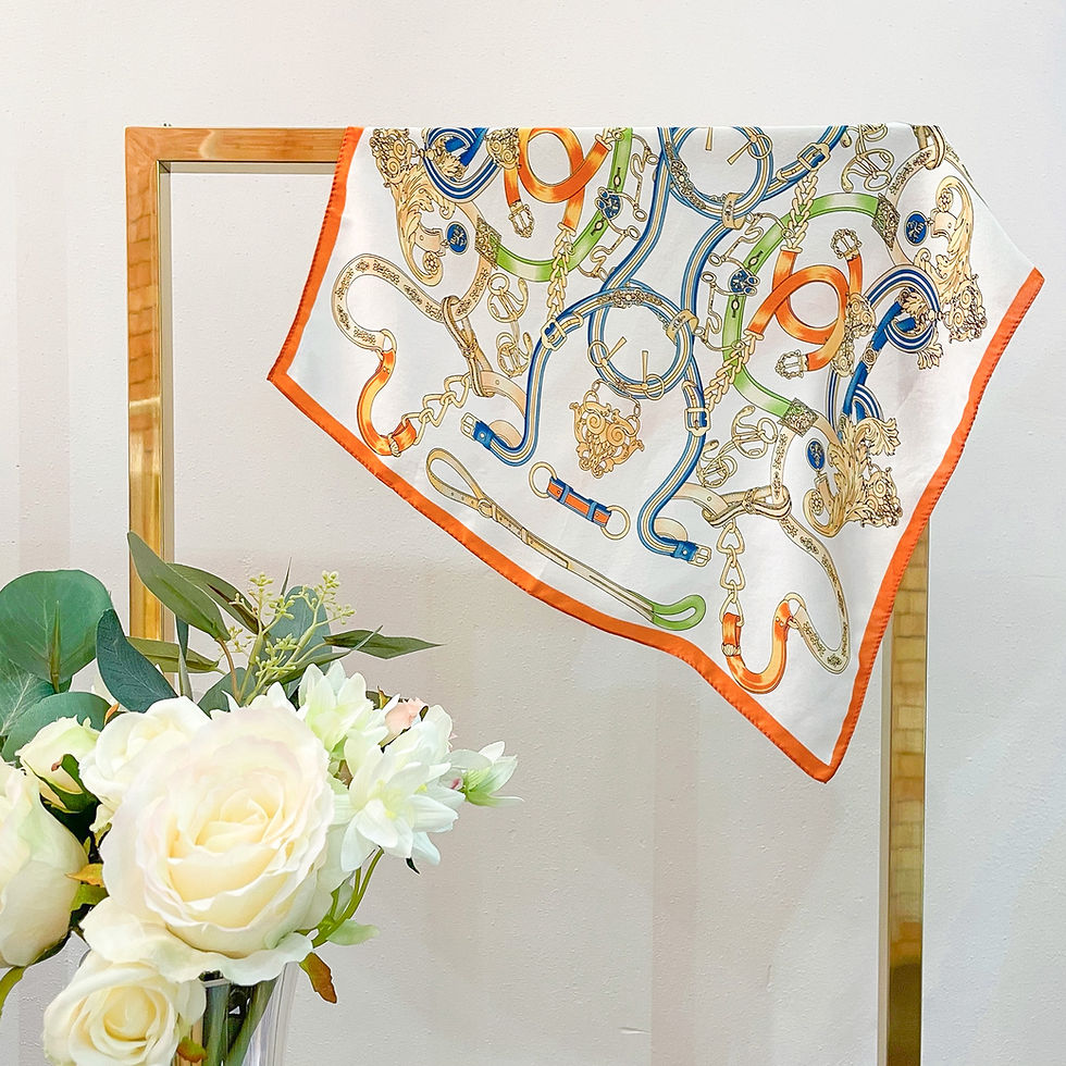 Thumbnail: Tangerine Orange, Scarf