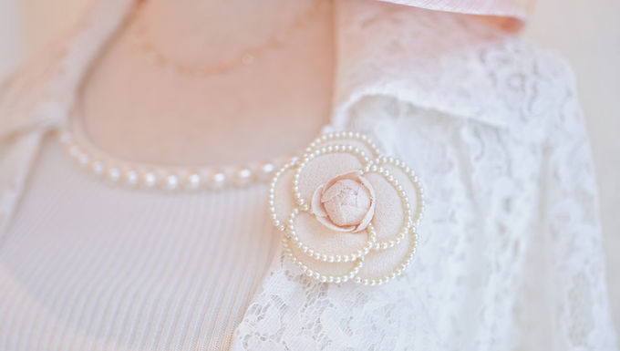 The Creamy Pearl Camellias