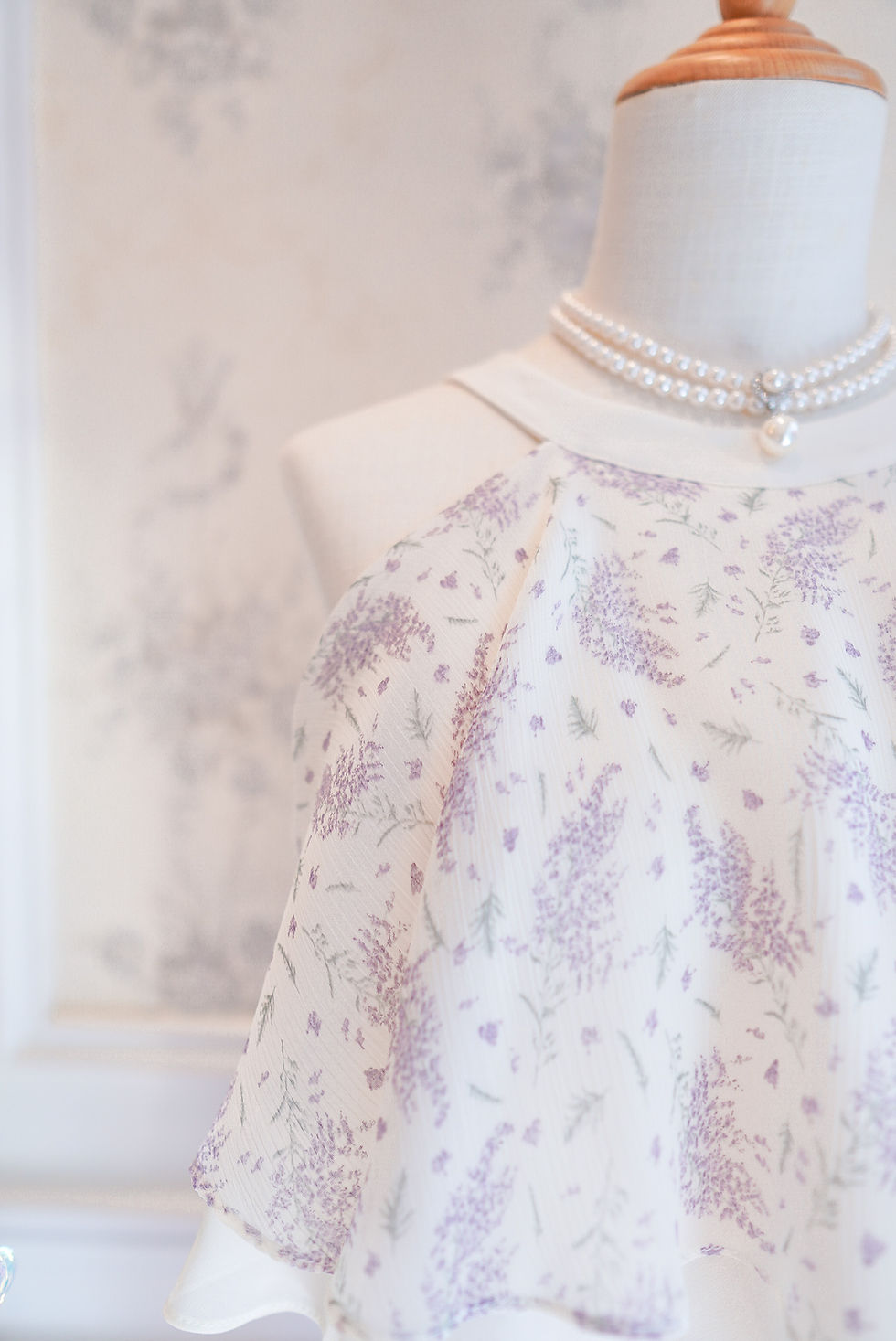 Thumbnail: The Lavender Chiffon Top