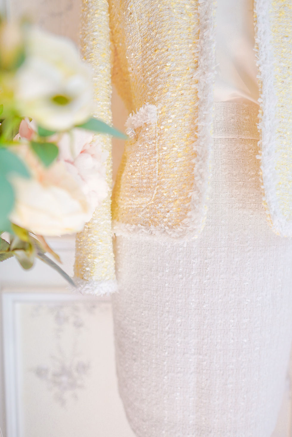 Thumbnail: The Pastel Yellow Tweed Jacket