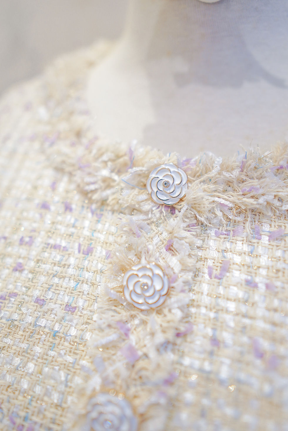 Thumbnail: The Soft Pastel Tweed Dress