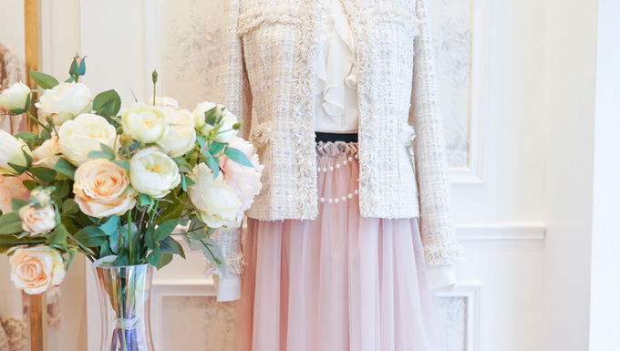 The Soft Pastel Tweed Jacket