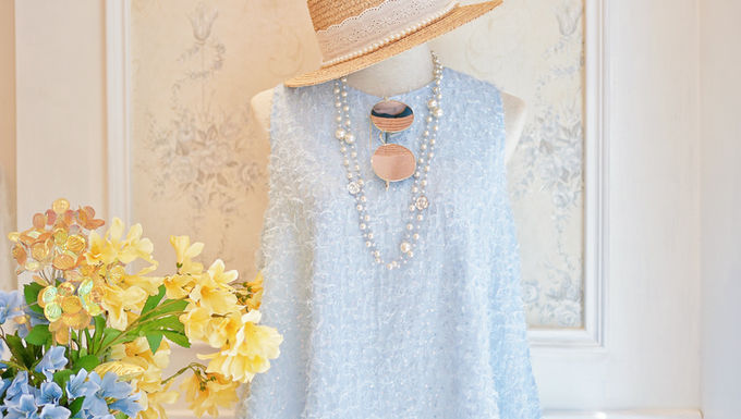 The Sky Blue Flared Blouse