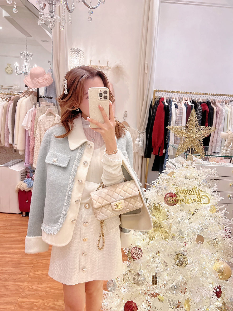 Thumbnail: The Buttons Double-Sided Wool Coat