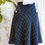 Thumbnail: The Navy Checked Tweed Skirt