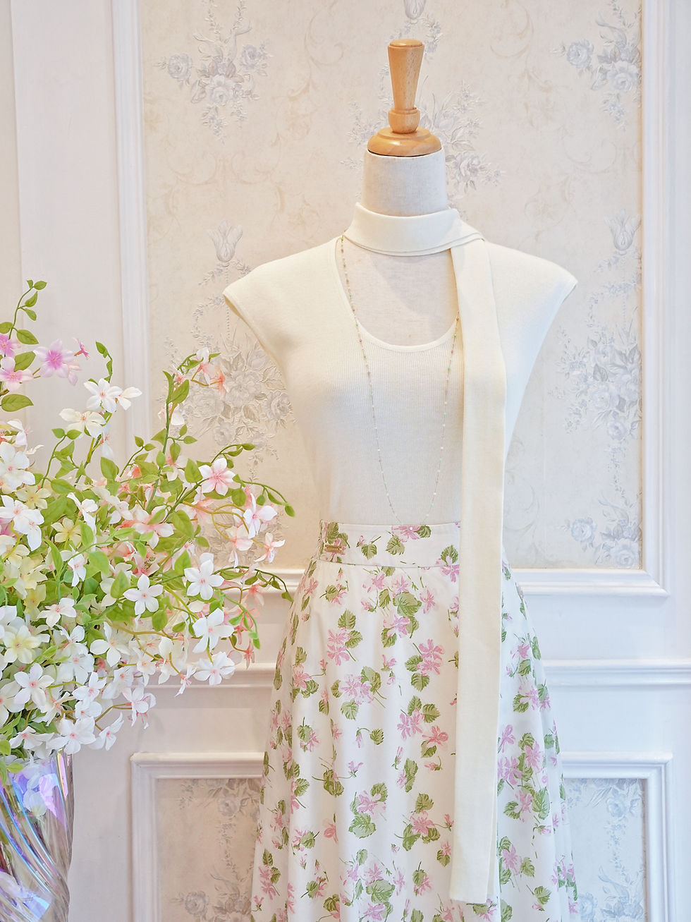 Thumbnail: The 3WAY Scarf Knit Top