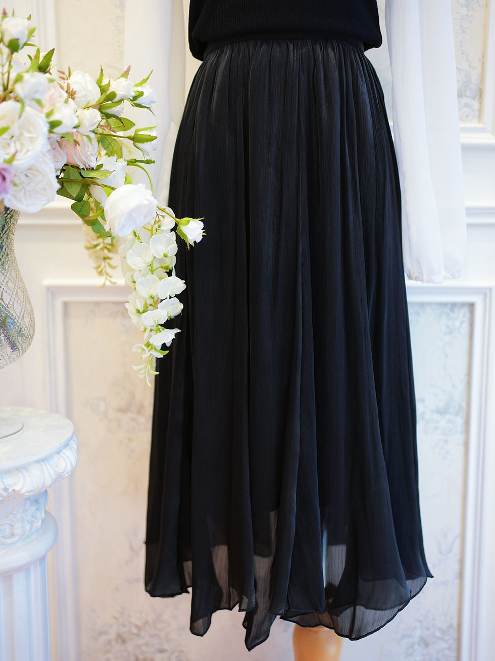 Thumbnail: The Silky Pleated Skirt