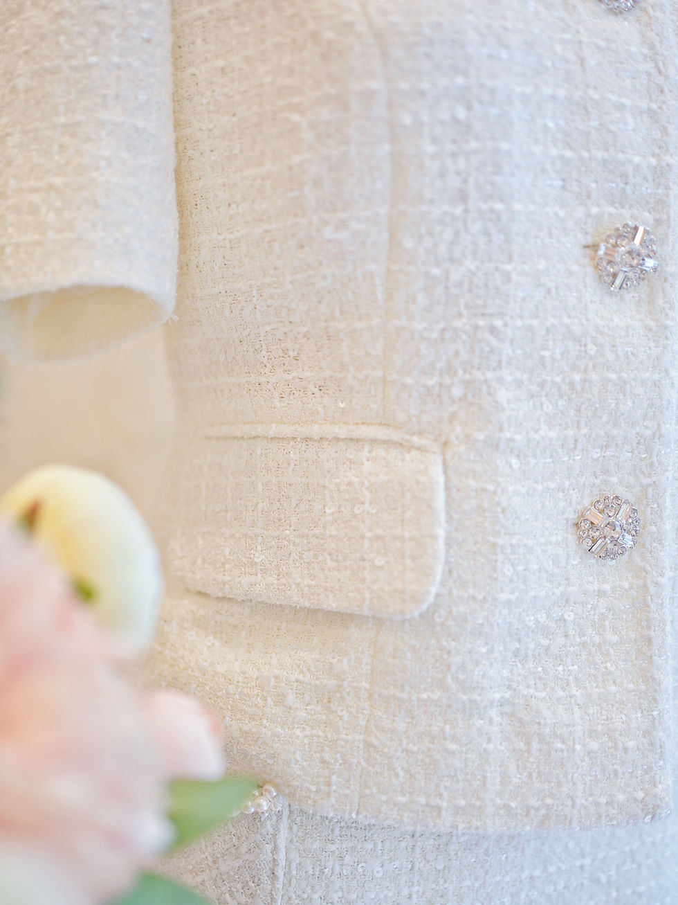 Thumbnail: The Classy Pearl Tweed Jacket