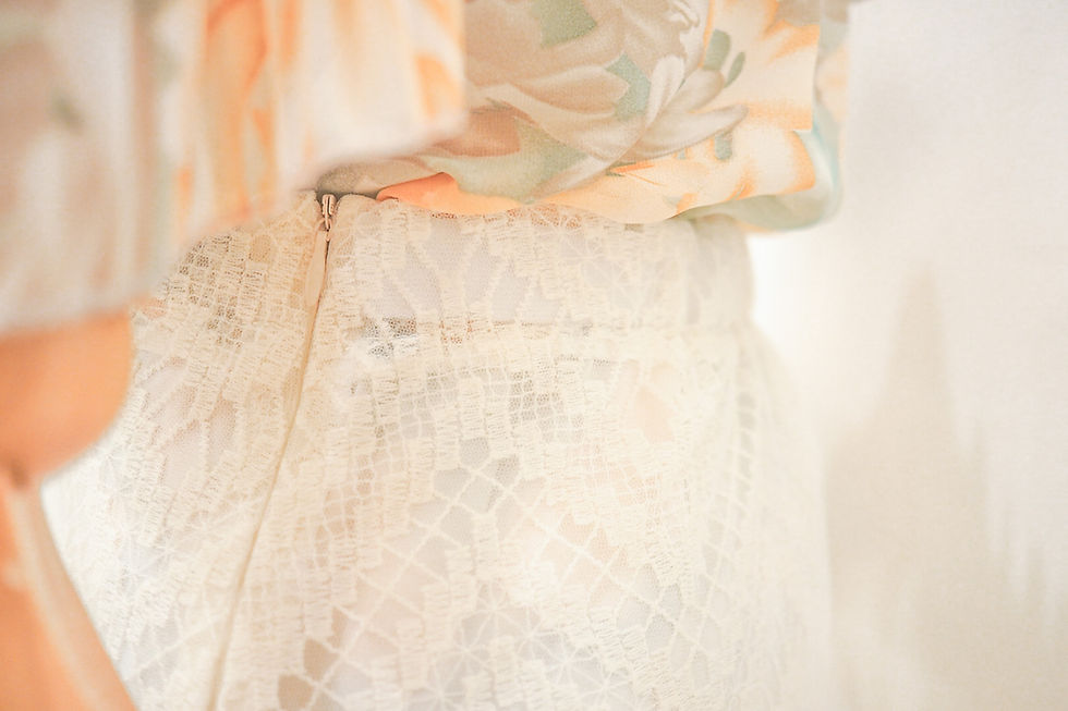 Thumbnail: The Romantic Lace  Skirt