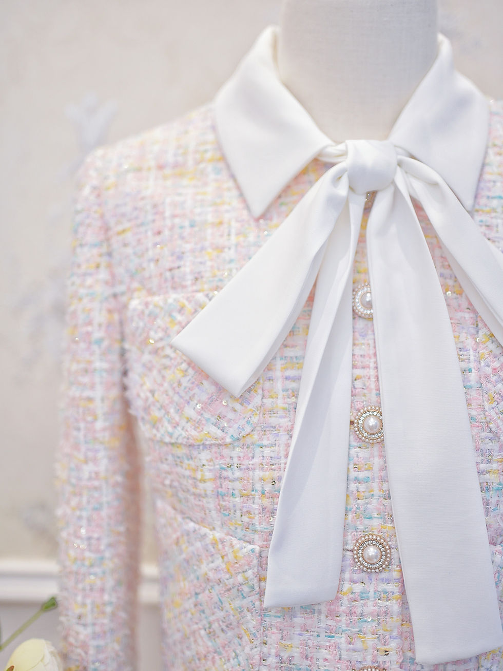 Thumbnail: The 3Way Pastel Tweed Jacket