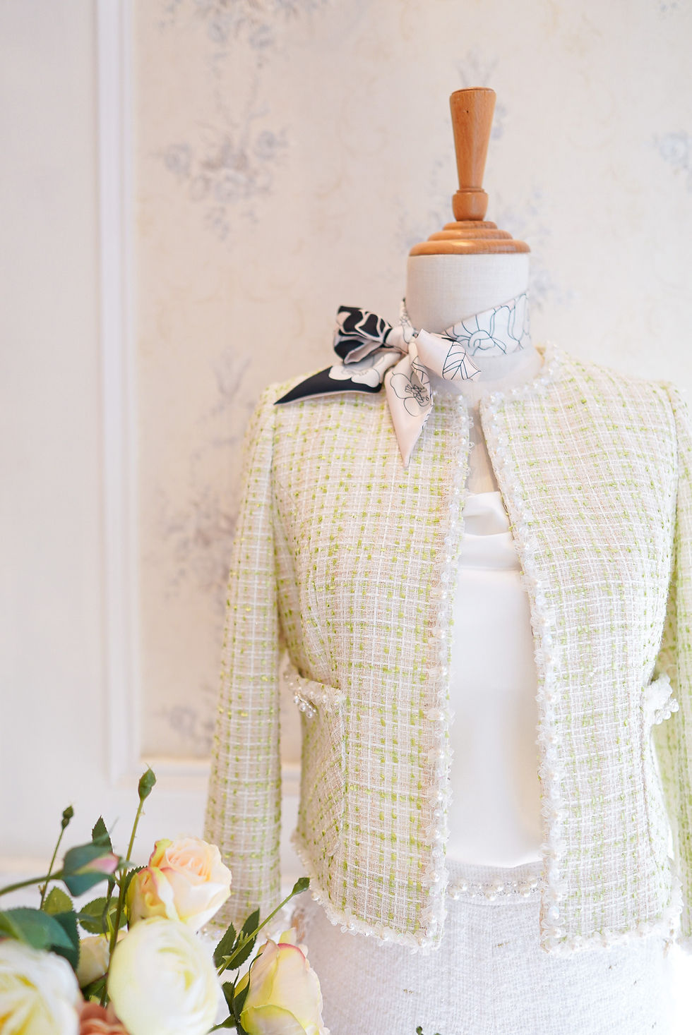 Thumbnail: The Sunny Lime Tweed Jacket
