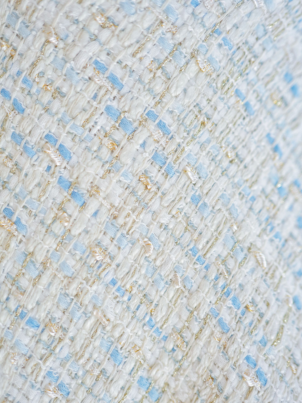 Thumbnail: The Paradise Blue Tweed Dress