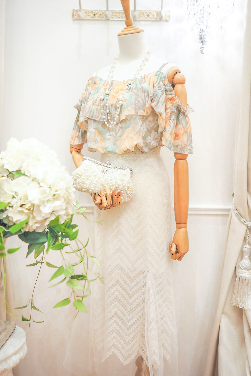 Thumbnail: The Romantic Lace  Skirt