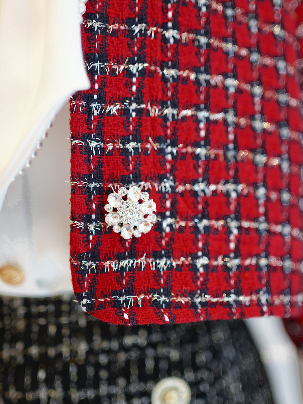 Thumbnail: The Red Destiny Tweed Cape