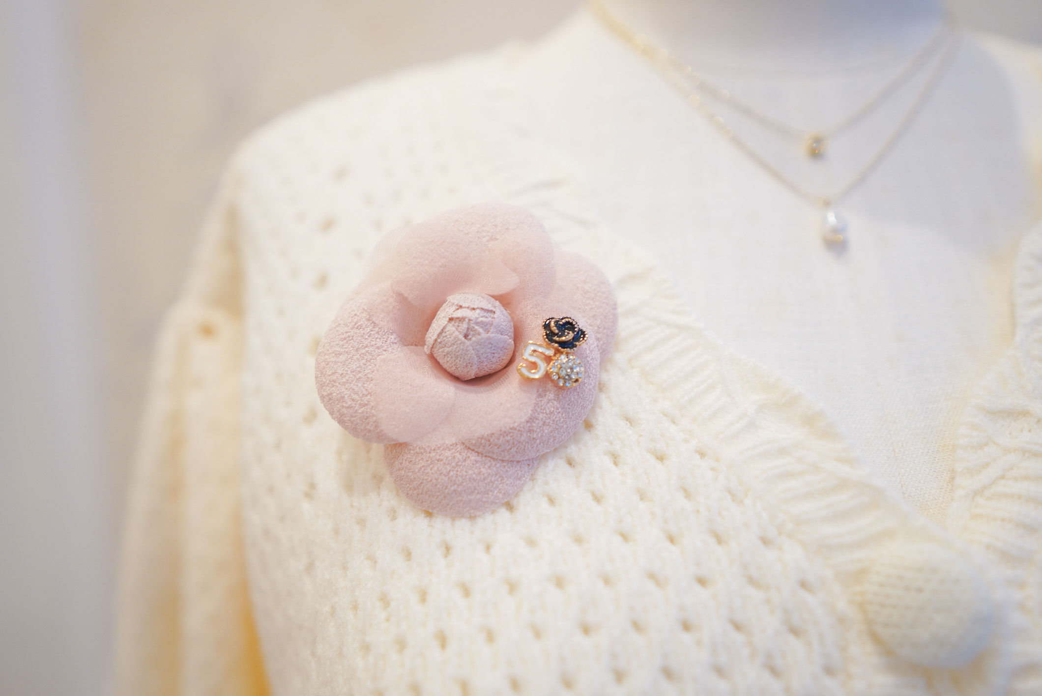 Rose Quartz Camélia