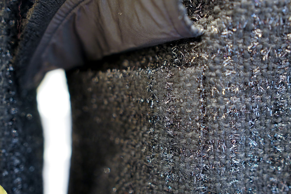 Thumbnail: The Charming Black Tweed Blazer