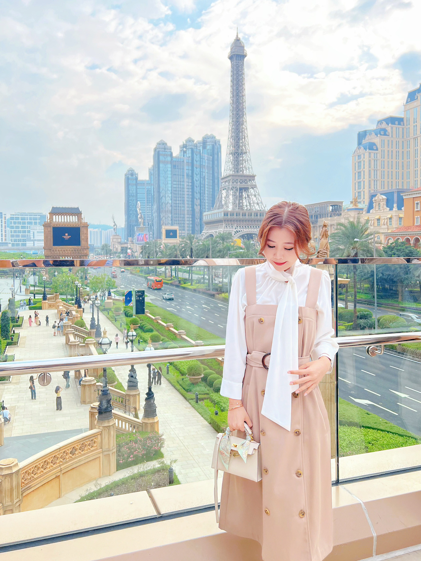 Bordeaux Belted Trench Dress main image 0