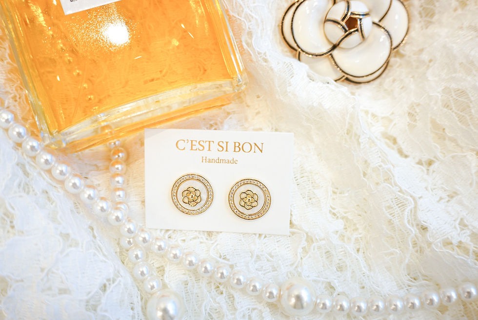 Thumbnail: The Little Camélia Earrings