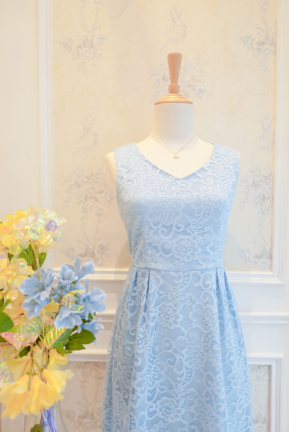 Thumbnail: The Light Blue Lace Dress