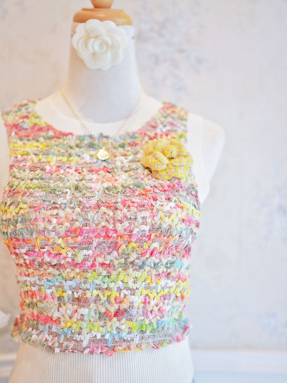 Thumbnail: The Rainbow Knitted Vest